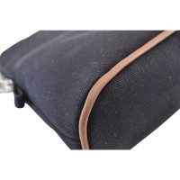 Hermès Clutch Bag Canvas in Black