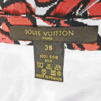 Louis Vuitton Rok Zijde in Rood