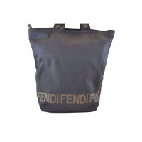 Fendi Sac fourre-tout en Toile en Marron