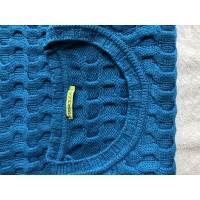 Versace Strick aus Wolle in Blau