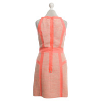 Milly Dress in coral red