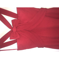 Dsquared2 Kleid aus Seide in Rot