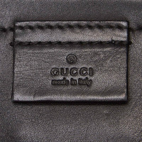 Gucci Tote Bag aus Wildleder in Schwarz