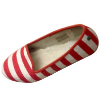 Ugg Australia Slippers/Ballerina's Leer in Rood