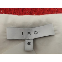 Iro Blazer aus Baumwolle in Rot