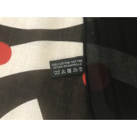 Chanel Schal/Tuch aus Baumwolle in Schwarz
