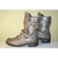 Fiorentini & Baker Laarzen Leer in Taupe