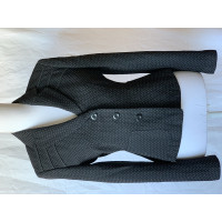 Strenesse Blue Suit Wool in Black