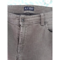 Armani Jeans Trousers Jeans fabric in Beige