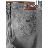 Armani Jeans Paire de Pantalon en Denim en Beige
