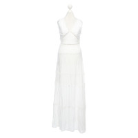 The Kooples Robe en Viscose en Blanc