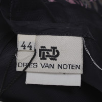 Dries Van Noten Wrap-around rok met patroon mix