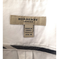 Burberry Short en Coton en Blanc