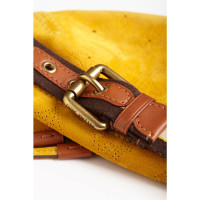 Louis Vuitton Onatah Hobo Suede PM Suede in Yellow