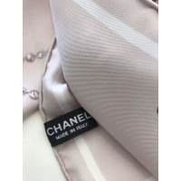 Chanel Sciarpa in Seta in Color carne