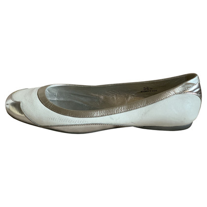 Hogan Slippers/Ballerinas Leather in White