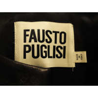 Fausto Puglisi Giacca/Cappotto in Pelle in Blu