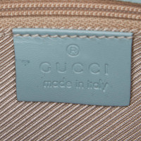 Gucci Handtasche aus Leder in Blau