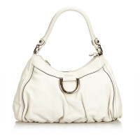 Gucci Sac à main en Cuir en Blanc