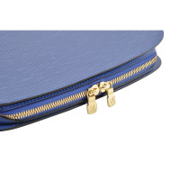 Louis Vuitton Clutch Leer in Blauw