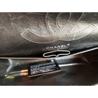 Chanel 2.55 en Cuir en Argenté