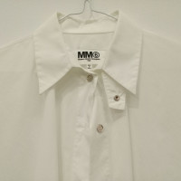 Maison Martin Margiela Kleid aus Baumwolle in Weiß