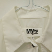Maison Martin Margiela Kleid aus Baumwolle in Weiß