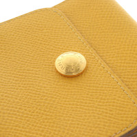 Hermès Leren tas / tas in geel