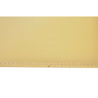 Louis Vuitton Täschchen/Portemonnaie aus Leder in Creme
