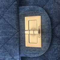 Chanel 2.55 aus Jeansstoff in Blau