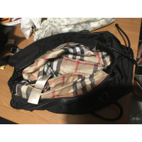 Burberry Sac fourre-tout en Toile en Noir