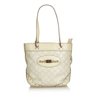 Gucci Tote bag in Pelle in Bianco