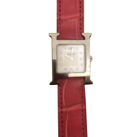 Hermès Armbanduhr in Rosa / Pink