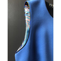 Emilio Pucci Dress Wool in Turquoise