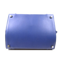 Céline Shopper Leather in Blue
