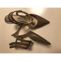 Jimmy Choo Sandals Leather in Khaki