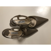 Jimmy Choo Sandals Leather in Khaki