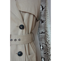 Chloé Jacke/Mantel aus Baumwolle in Beige