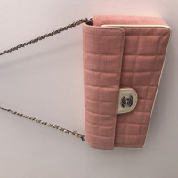 Chanel Handtasche aus Canvas in Rosa / Pink
