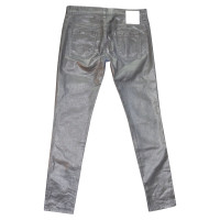 Jet Set slim fit jeans with coating