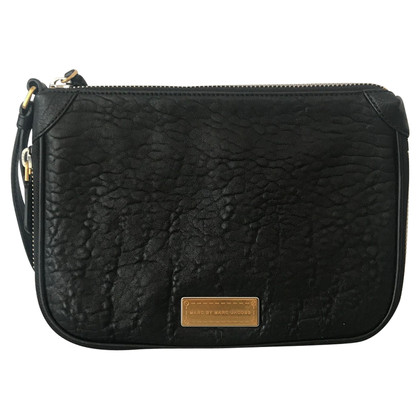 Marc By Marc Jacobs Clutch Bag Leather in Black