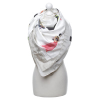 Armani Zijden sjaal met motief druk
