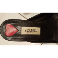 Moschino Sandals Silk in Black