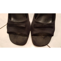 Moschino Sandals Silk in Black