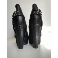 Sam Edelman Wedges Leather in Black