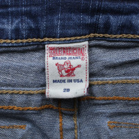 True Religion Jeans Katoen in Blauw