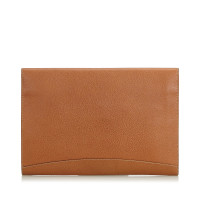Gucci Clutch Bag Leather in Brown