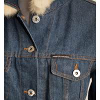 Dolce & Gabbana Jacket/Coat Jeans fabric in Blue