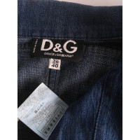 D&G Jacke/Mantel aus Jeansstoff in Blau