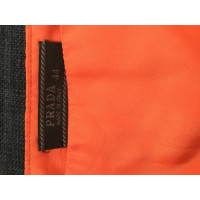 Prada Skirt Silk in Orange